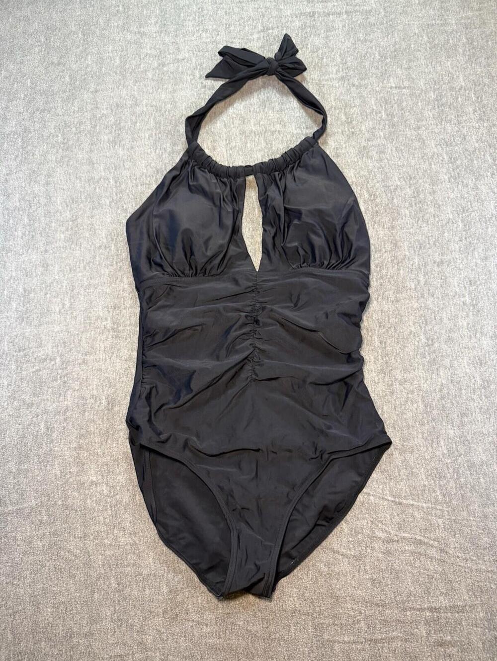 NEW Castdream Women’s One Piece Bathing Suite-Black/Summer/Swimming